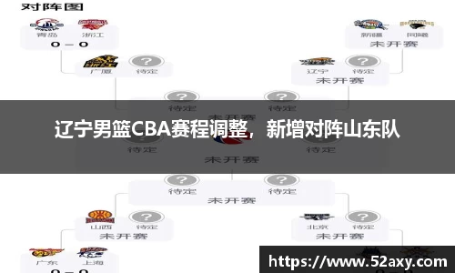 辽宁男篮CBA赛程调整，新增对阵山东队